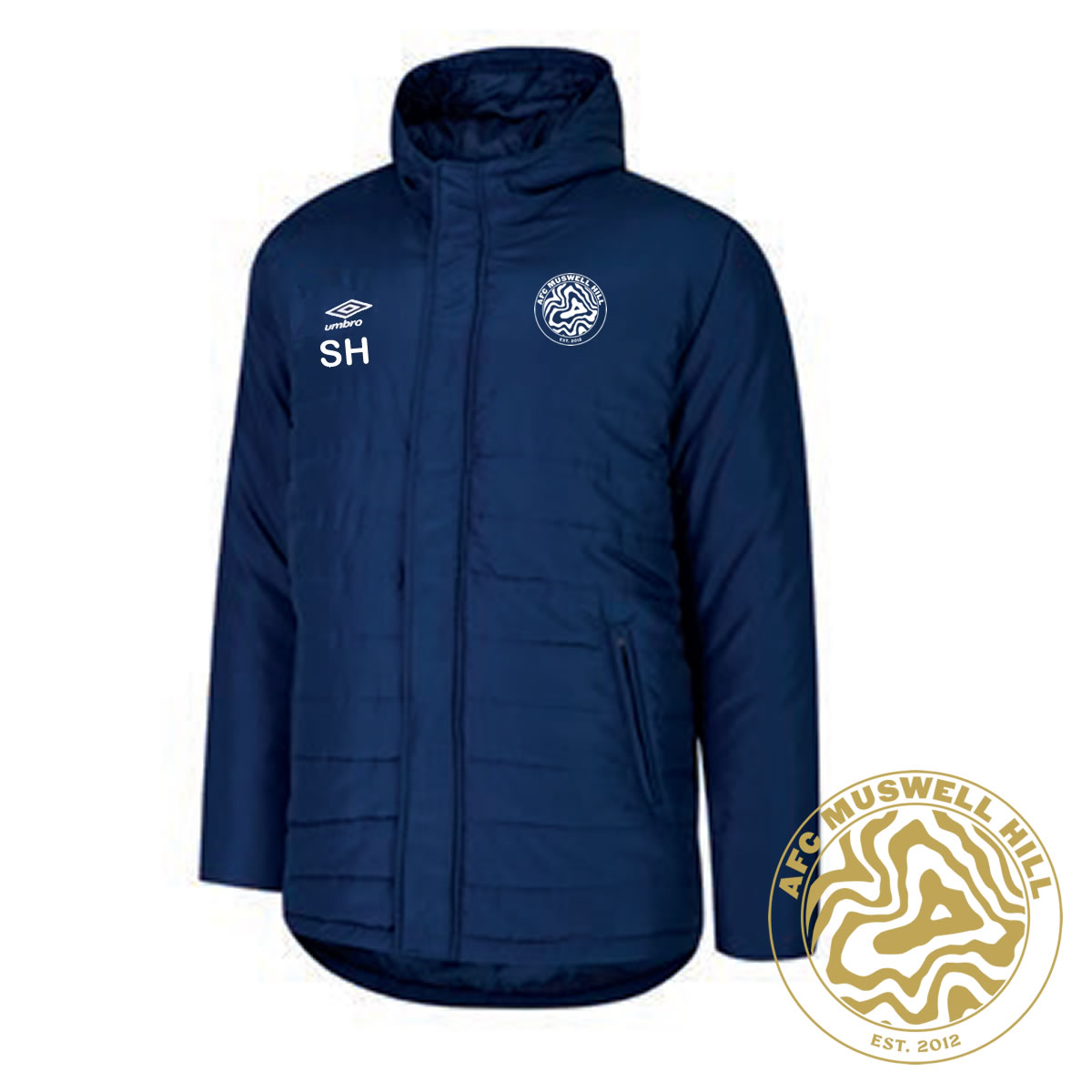 Umbro bench 2025 padded coat